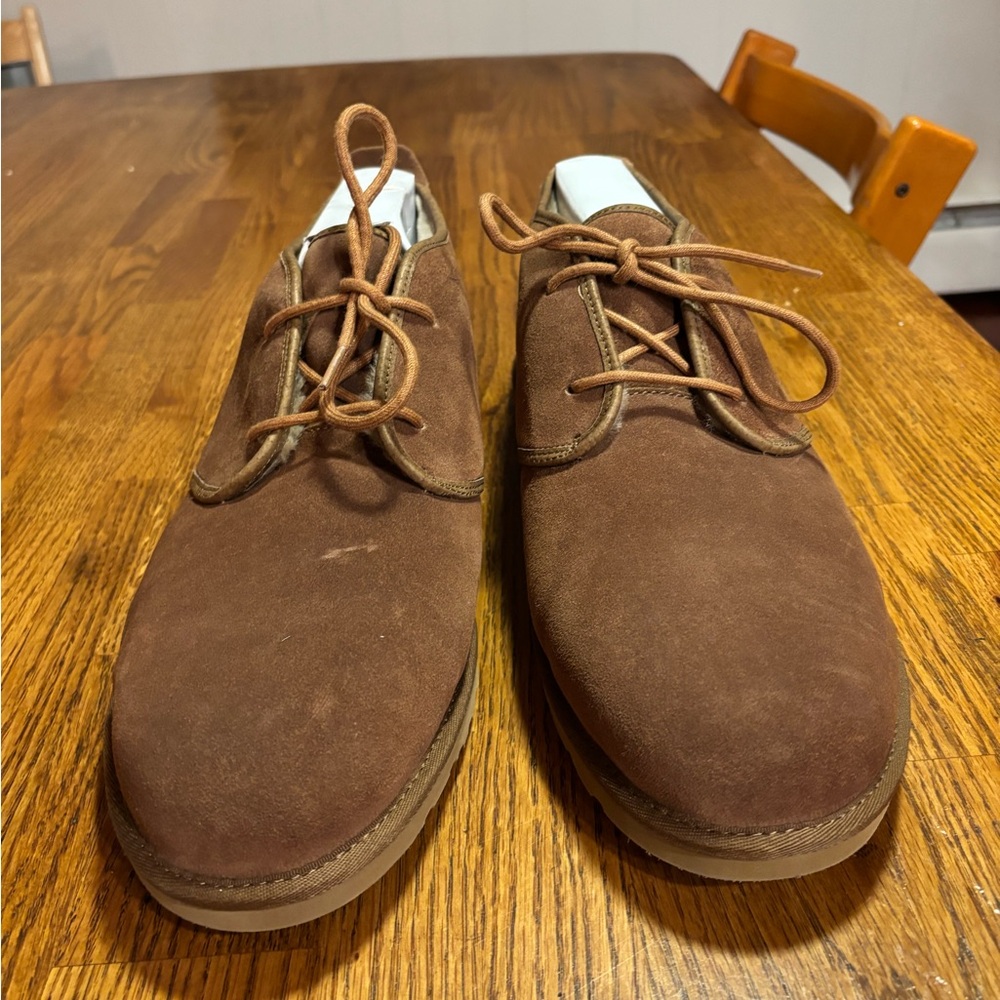 UGG Tan Suede Chukka Boots warm